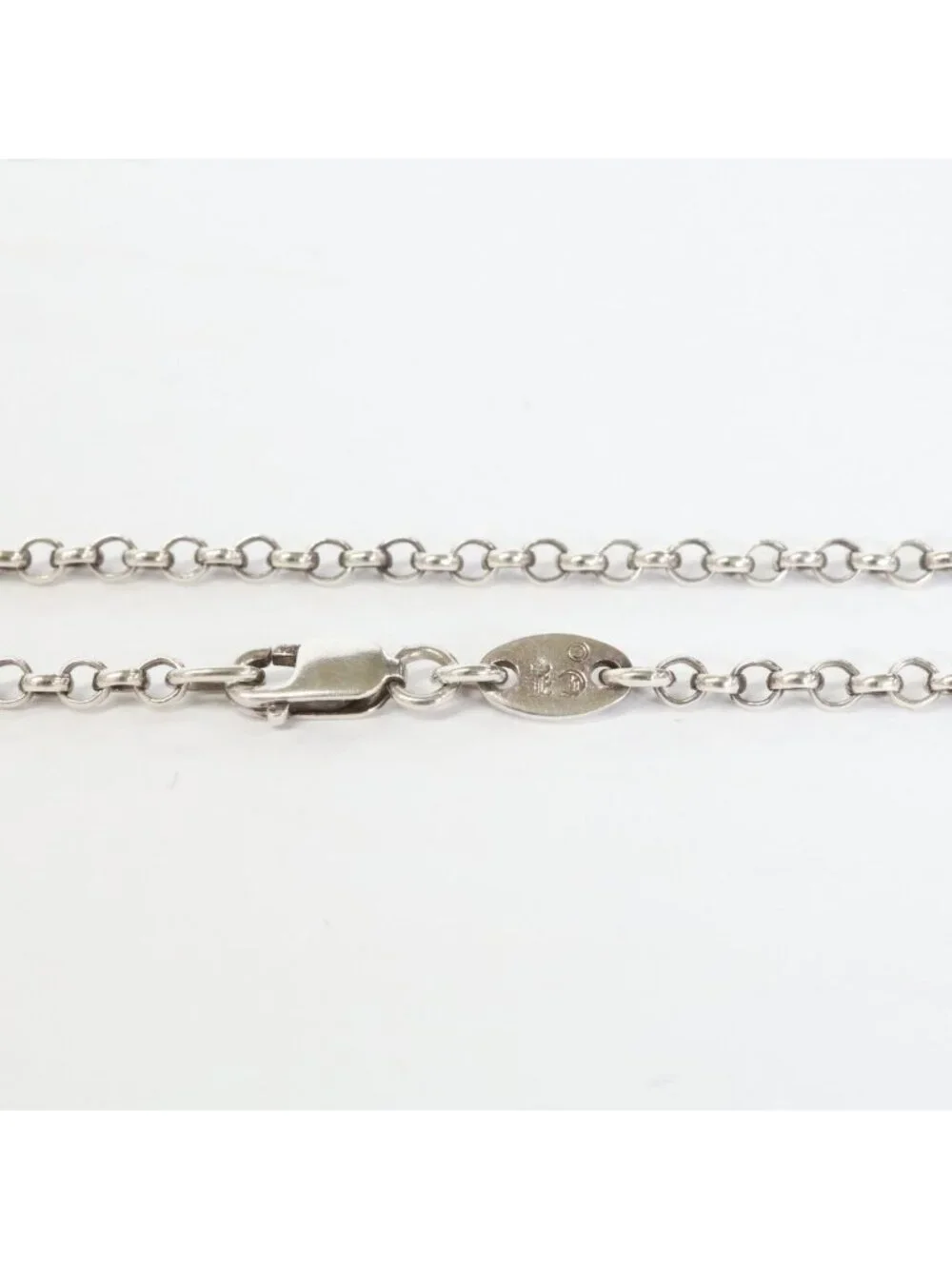 Chrome Hearts 925 18 Inch Roll Chain Necklace